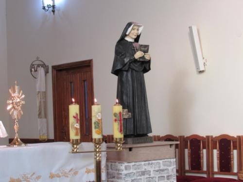 Pielgrzymce po figurę św. Faustyny do Sanktuarium w Łagiewnikach